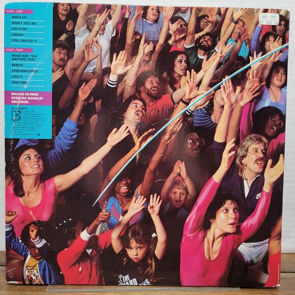 VINTAGE VINYL Richard Simmons: Reach w/ Deluxe 20 Page Exercise Booklet - Picture 3 of 10